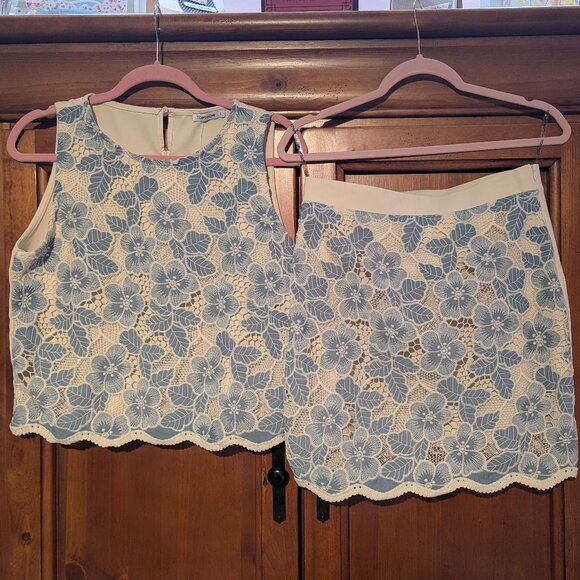 NWT Topshow Sleeveless Top and Skirt Set, size L - Picture 2 of 13